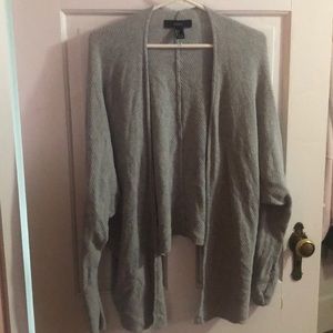 Grey Forever 21 cardigan